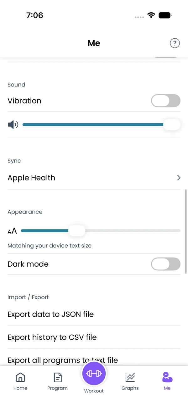Lock Screen, Notifications and Audio: sound